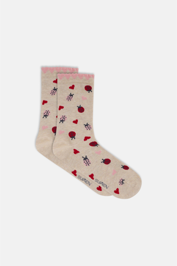 Ladybug Soket Çorap - 1
