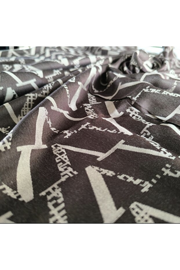 İpek kaşmir çift taraflı şal - 2