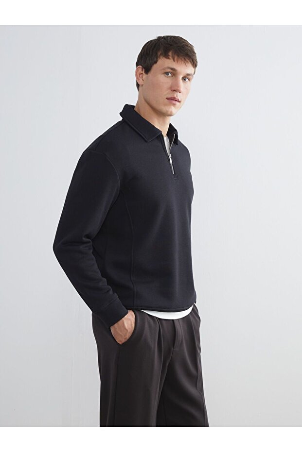 Lcw Vision Polo Neck Men's Sweatshirt