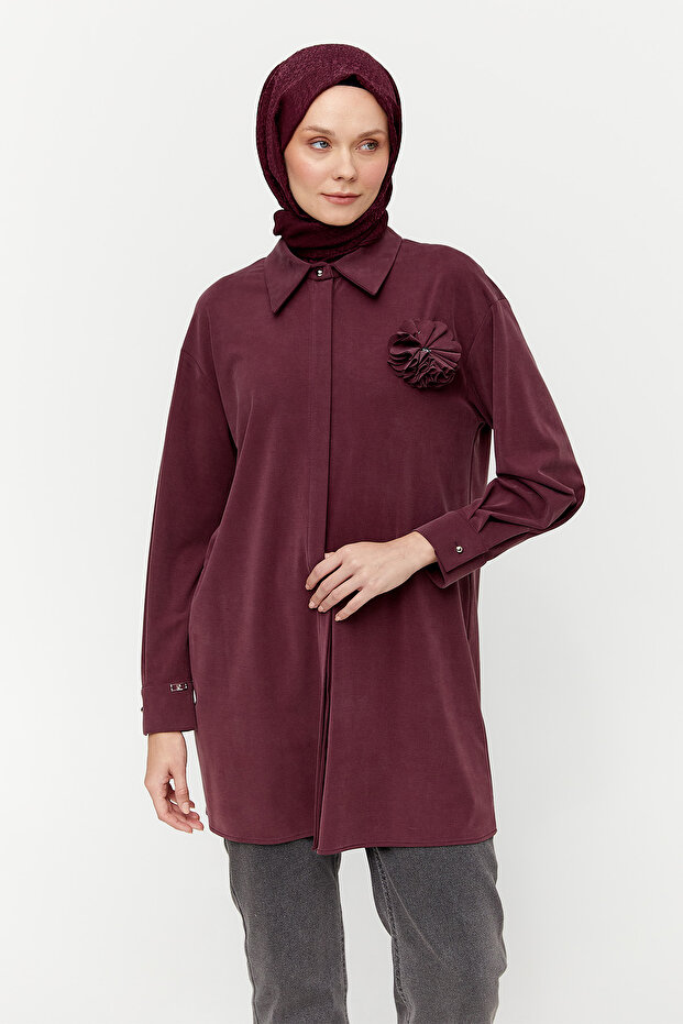 Broşlu Tunik - 3