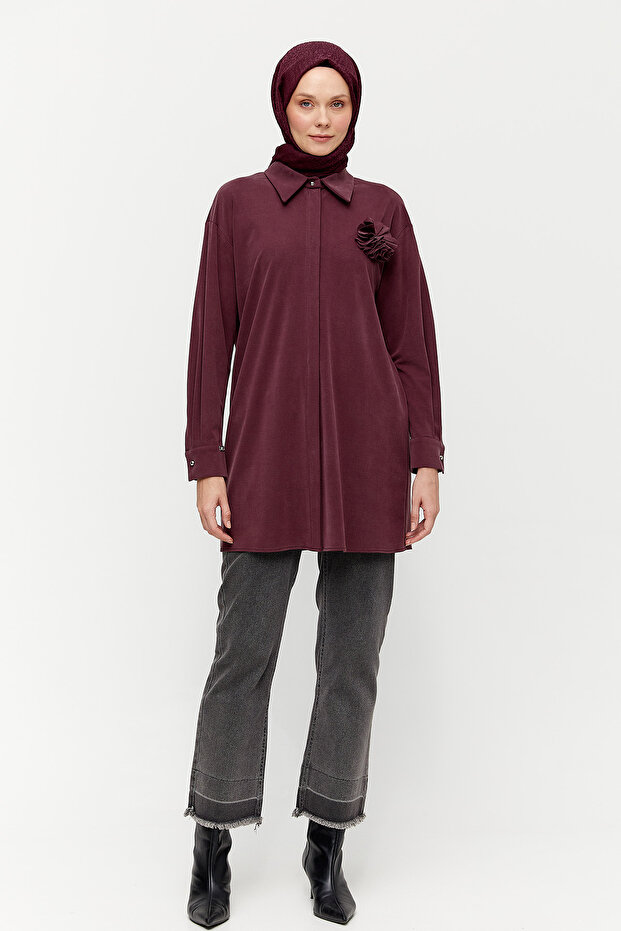 Broşlu Tunik - 1