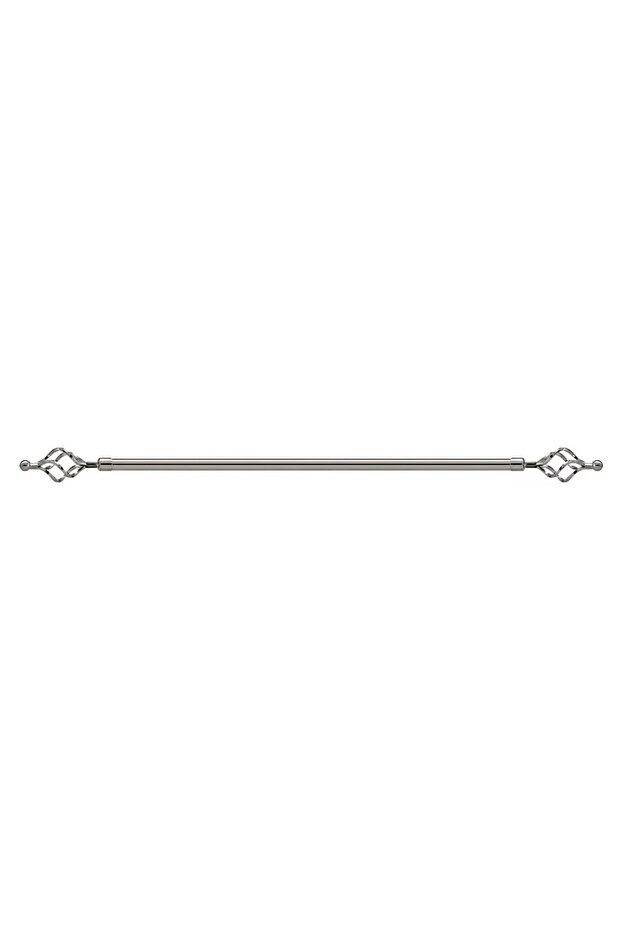Extension Curtain Rod 200cm Silver