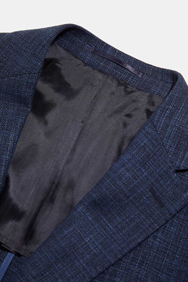 LACİVERT DÜĞMELİ CEKET - 3