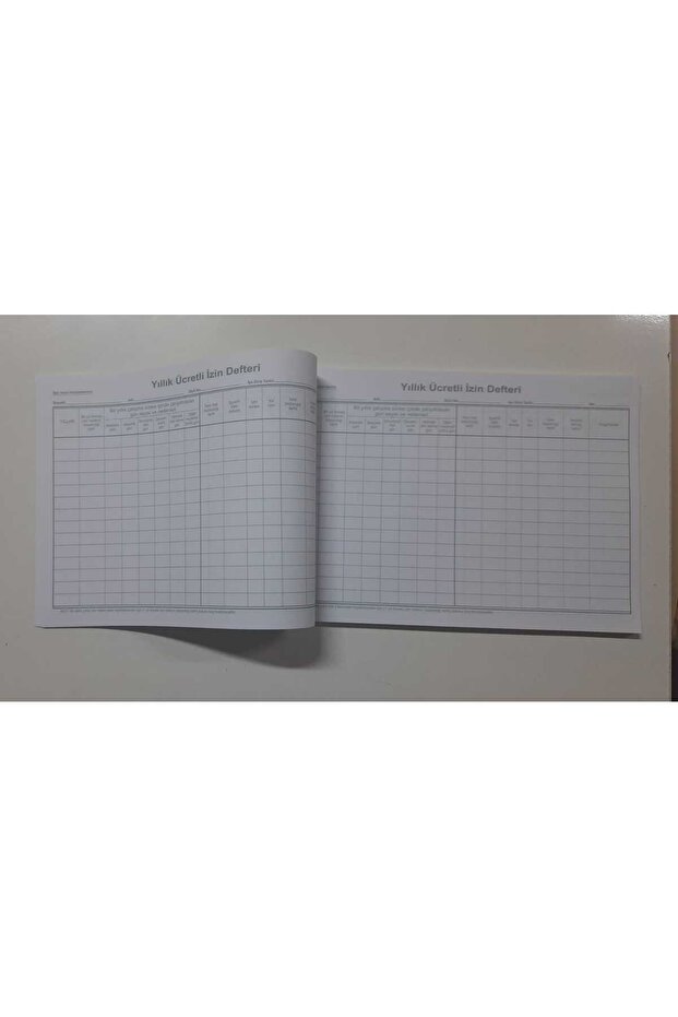 YILLIK İZİN DEFTERİ 96 YP - 2