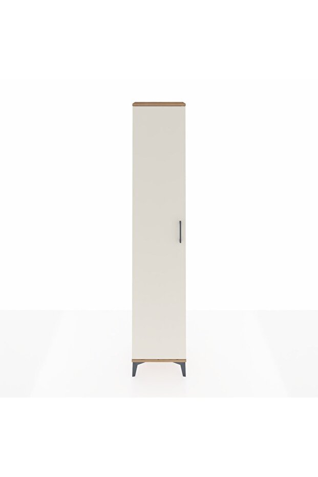 Arges Dolap 5 Raflı Tek Kapaklı 44x30x221 Çam-Aytaşı - 1