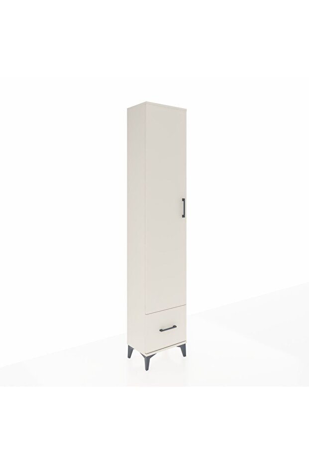 Arges Dolap 5 Raflı Tek Çekmeceli Tek Kapaklı 44x30x221 Aytaşı-Aytaşı - 2