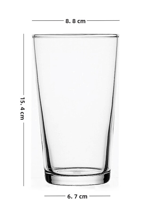 Aqua Set of 4 Soft Drink Glasses 570 Cc - 6
