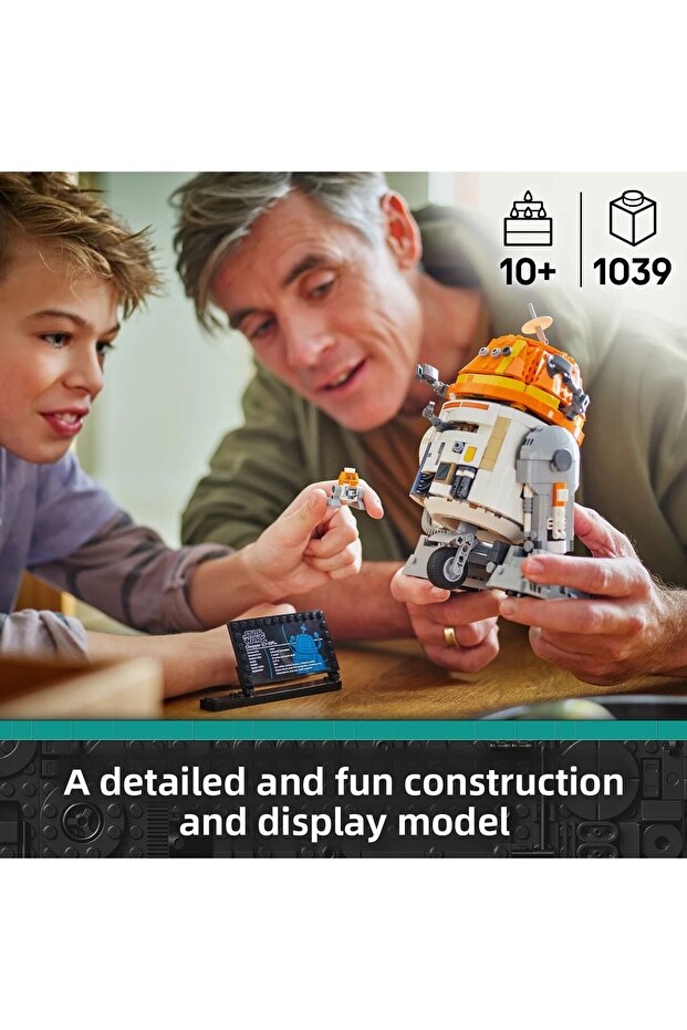 ®   Star Wars: Ahsoka ™   Chopper (C1-10P) ™   Astromech Droidi 75416 - 10+ Model Building Kit (1039P) - 5