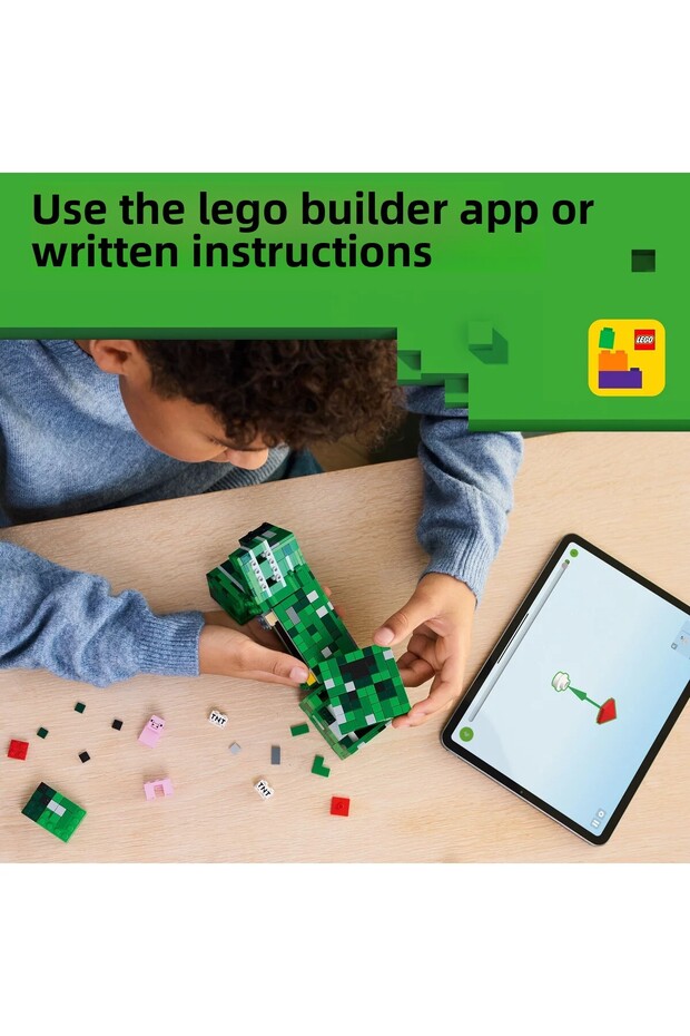 ®   Minecraft ®   Creeper ™   21276 - Creative Toy Building Set for Children 10+ (665P) - 10