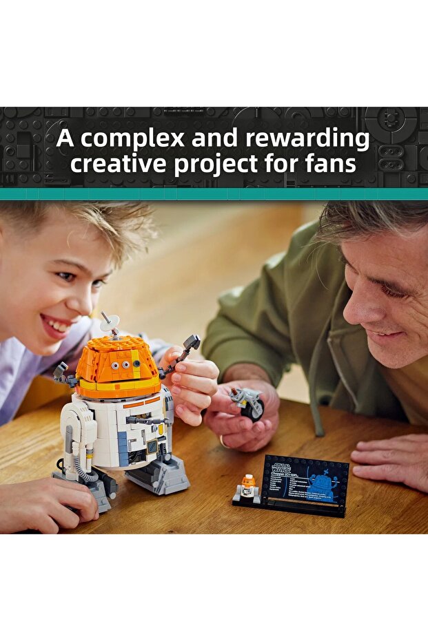 ®   Star Wars: Ahsoka ™   Chopper (C1-10P) ™   Astromech Droidi 75416 - 10+ Model Building Kit (1039P) - 6