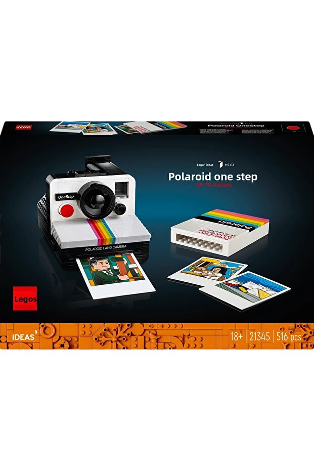 ®   كاميرا بولارويد وان ستيب SX-70 21345 – مجموعة صنع نماذج إبداعية للبالغين (516P) - 3