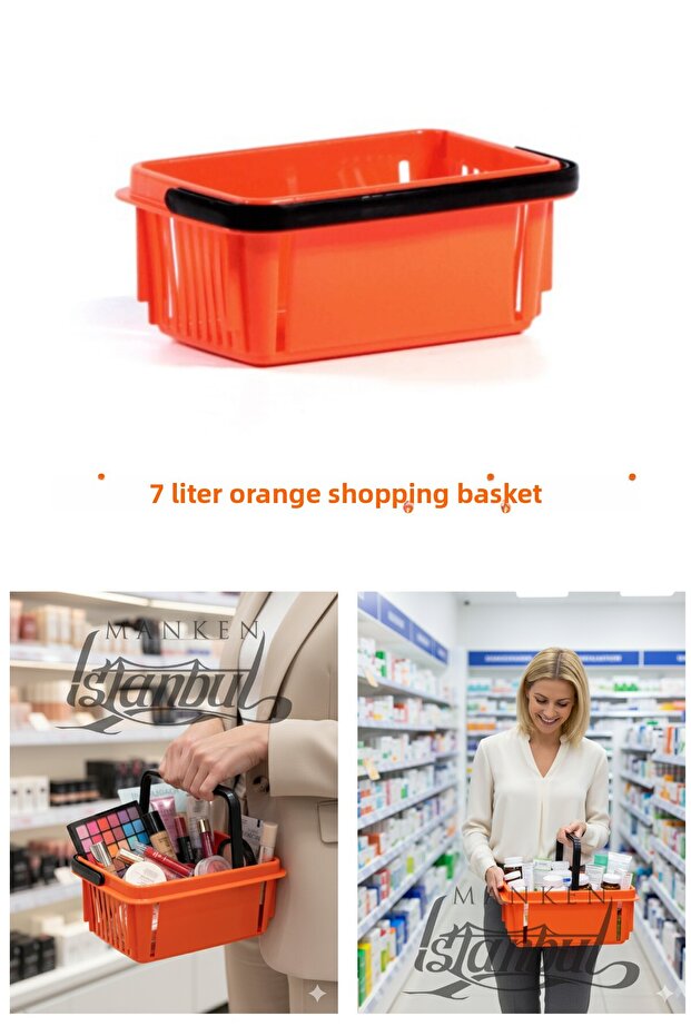 2 Pieces 7 Liter Cosmetic Basket Bijouterie Basket Stationery Basket Hardware Basket