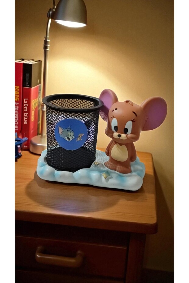 Cartoon Movie Character Jerry Good Quality and Heavy Material Made Pen Holder Size 13Cm*14Cm