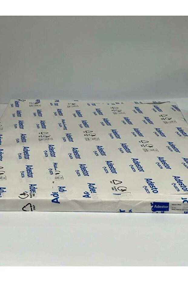 Arkası Kesikli Kuşe Çıkartma Kağıt Yapışkanlı Etiket Parlak Kuşe A4 Ebat 100 Adet - 4