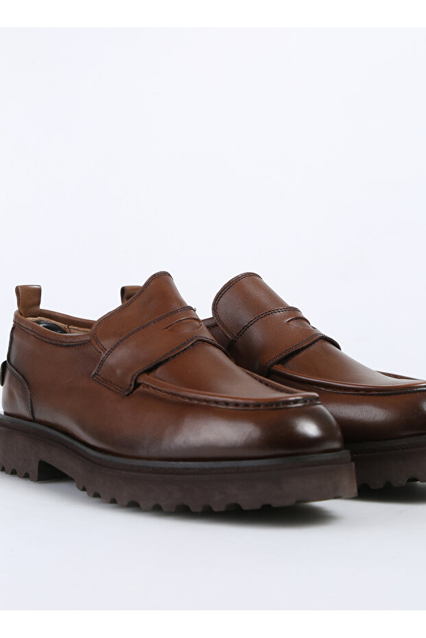 Taba Erkek Deri Klasik Ayakkabı YODER-BRUCE - 3