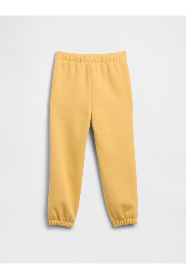 Kız Bebek Hardal Relaxed Logo Pull-On Jogger Eşofman Altı - 3