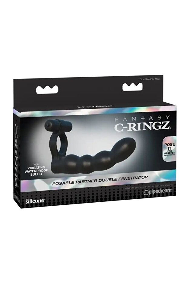 Fantasy C-Ringz Posable Partner Double Penetrator - 6