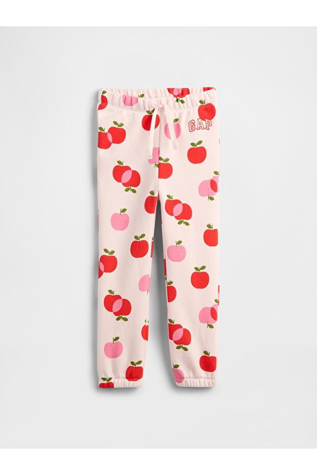 Kız Bebek Açık Pembe Relaxed Logo Pull-On Jogger Eşofman Altı - 1