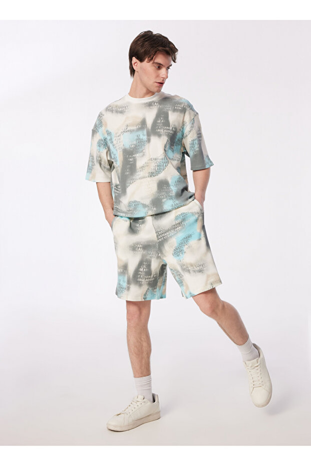 Erkek Şort Beyaz - 1