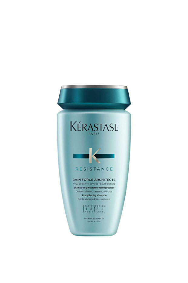Șampon reparator Resistance Bain Force Architecte pentru păr slab și deteriorat 250 ml - 1