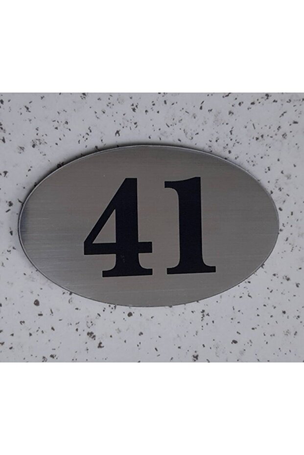 Oval Door Unit Number - Rezopal