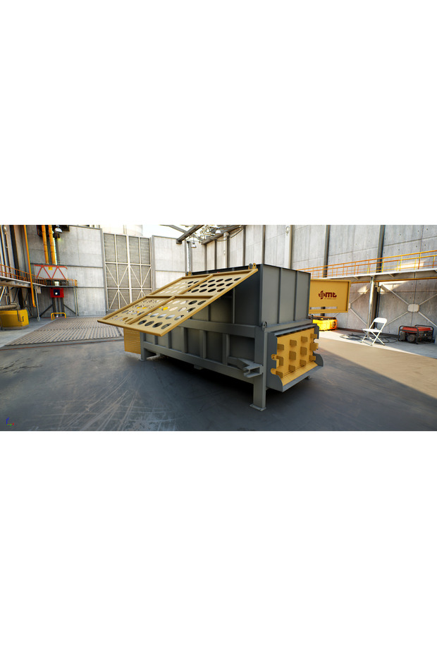 Kompaktör Pres Makinası Compactor Press Machine - 3