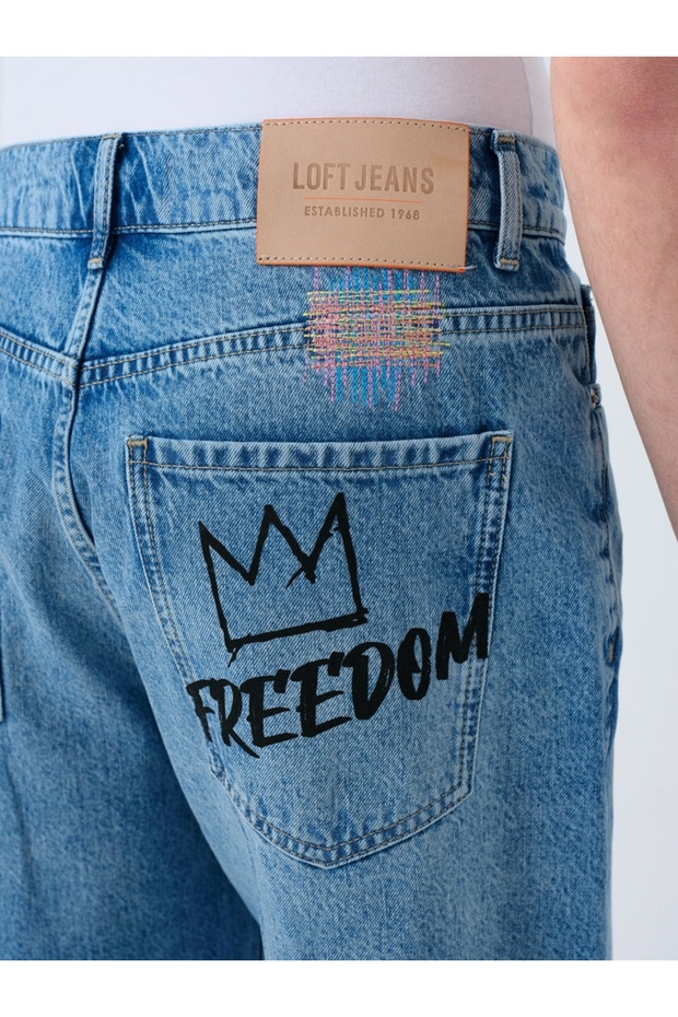 Baggy Fit Erkek Şort - 6