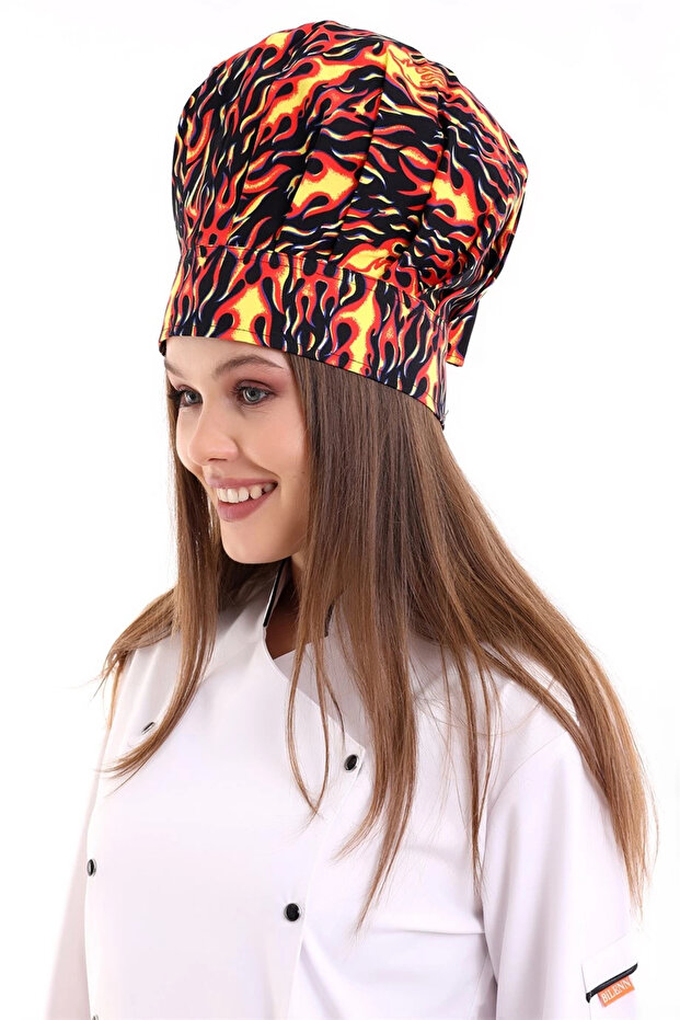 قبعة الفطر - 3107 نمط اللهب - 5