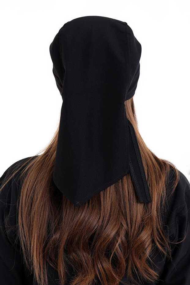 Kuyruklu Bone - Siyah - 6