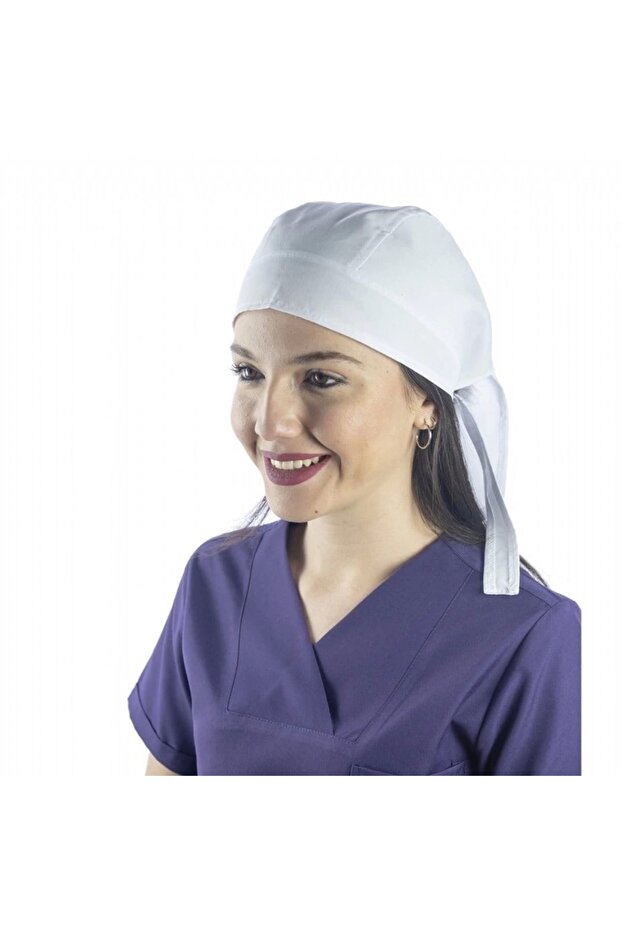 Kuyruklu Bone - Beyaz - 1