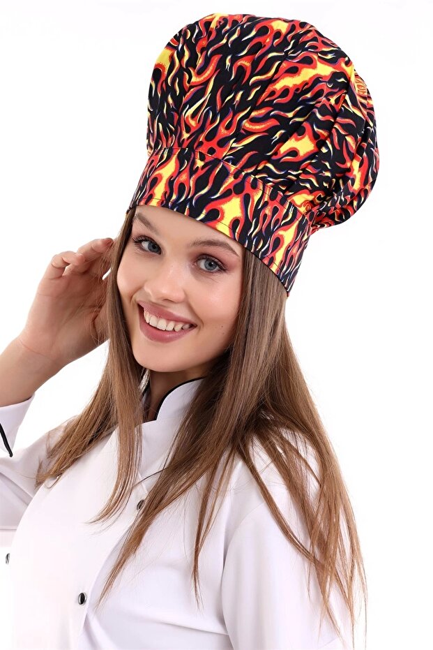 قبعة الفطر - 3107 نمط اللهب - 6