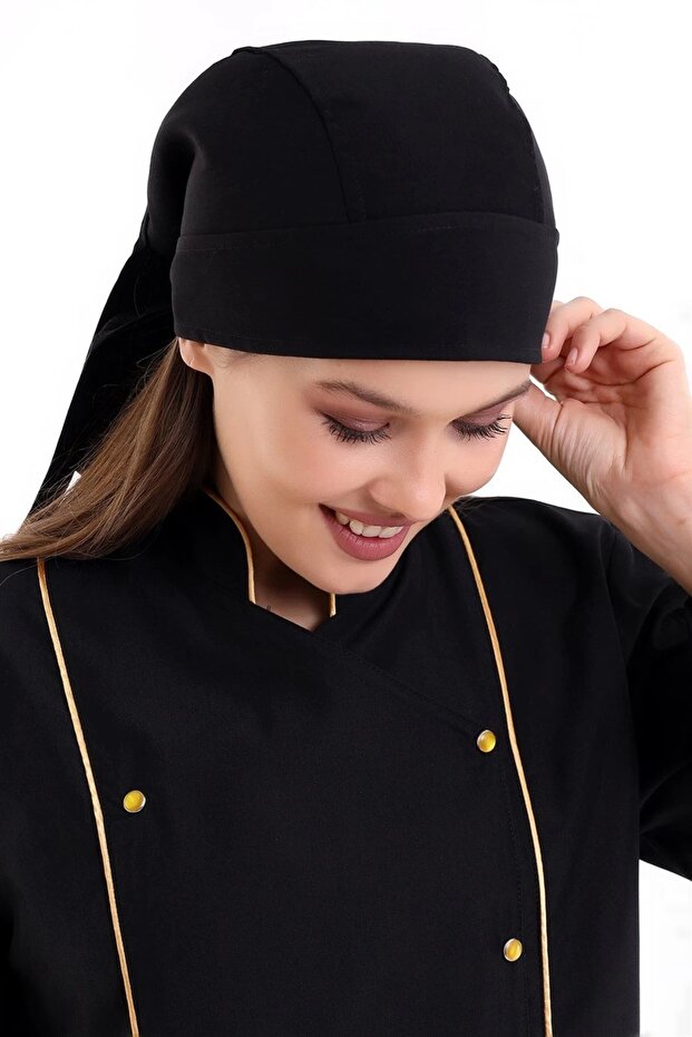 Kuyruklu Bone - Siyah - 5