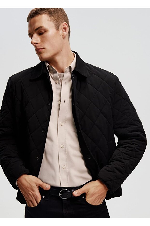 Su itici kapitone ceket - 8