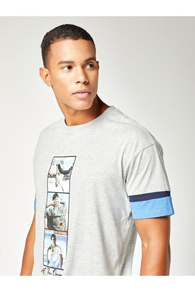 Oversize Fit Erkek Tshirt K.kol - 5