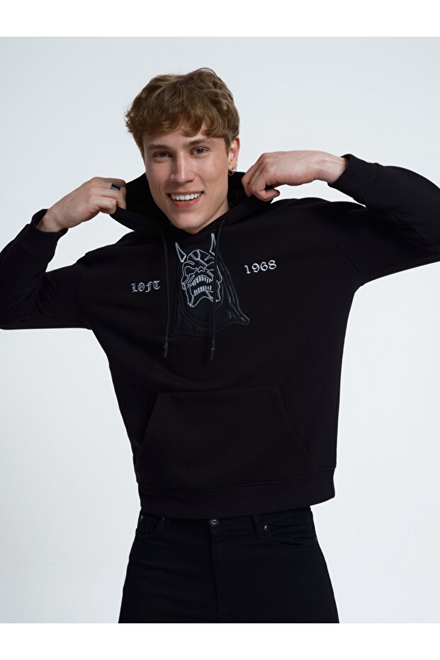 Relax Fit Erkek Sweatshirt - 4
