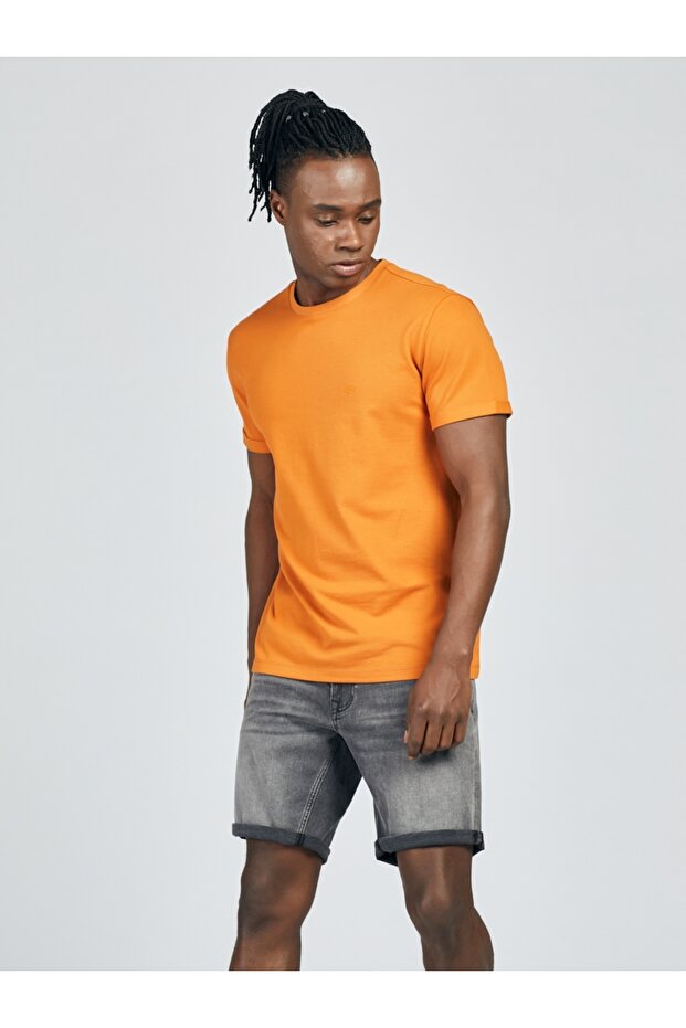 Regular Fit Erkek Tshirt K.kol - 5