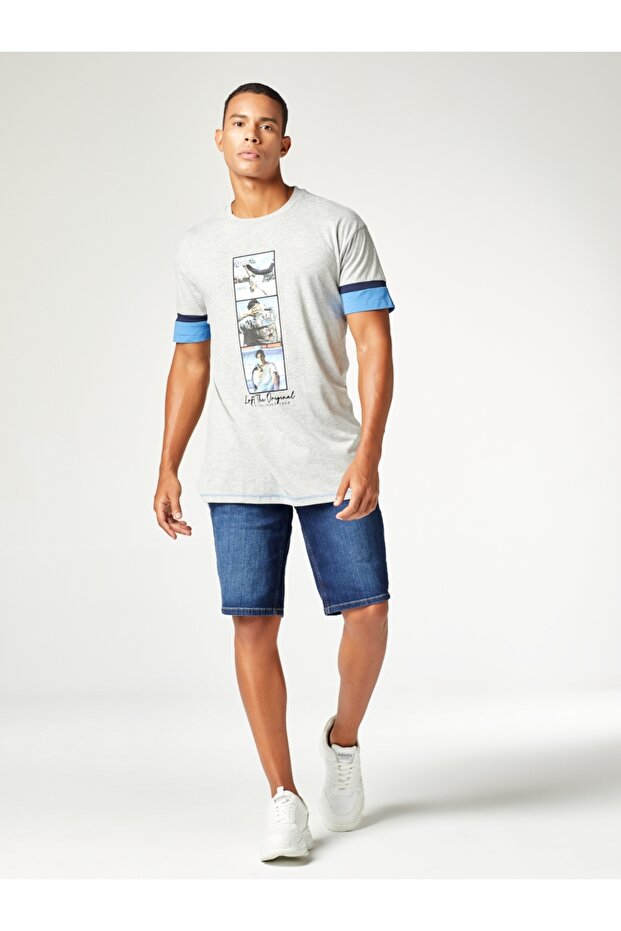 Oversize Fit Erkek Tshirt K.kol - 3