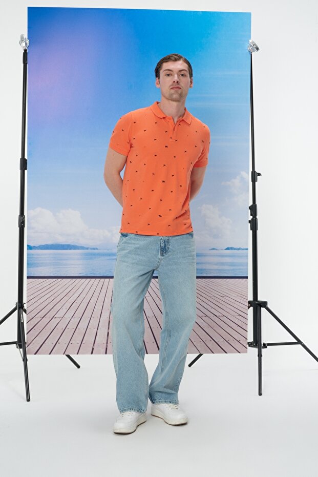 Regular Fit Men's Polo Arm - 2