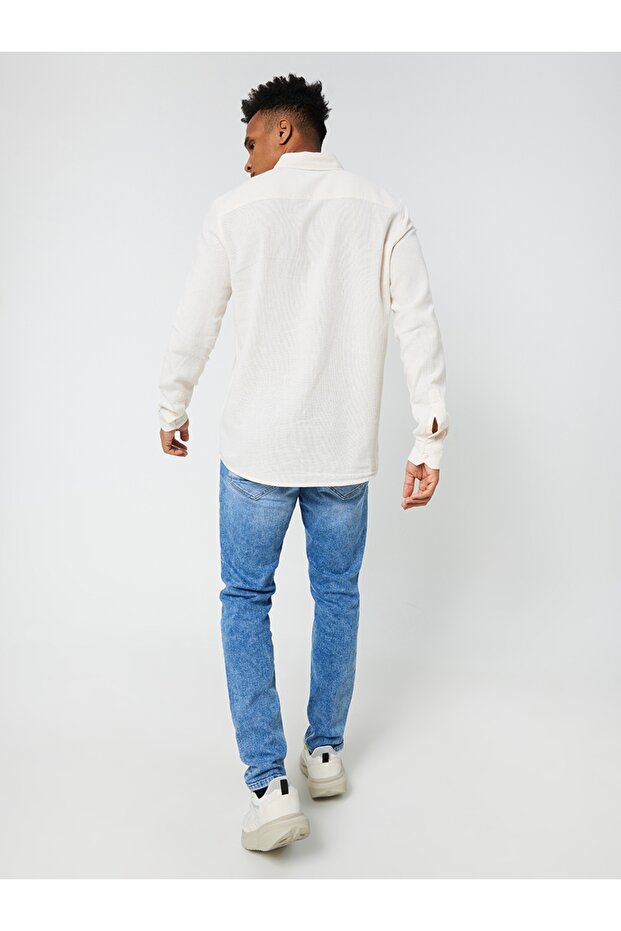 Regular Fit Erkek Gömlek U.kol - 3