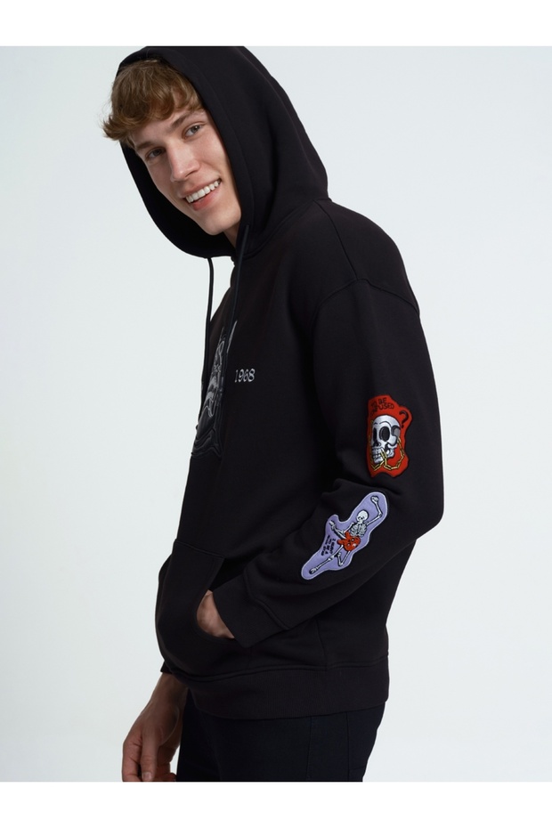 Relax Fit Erkek Sweatshirt - 3