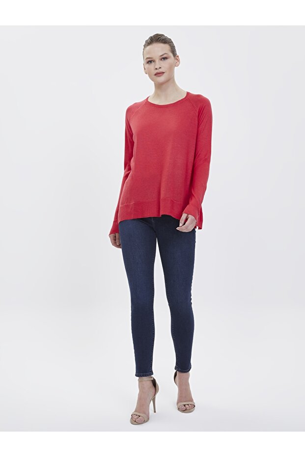 Regular Fit Kadın Kazak - 4