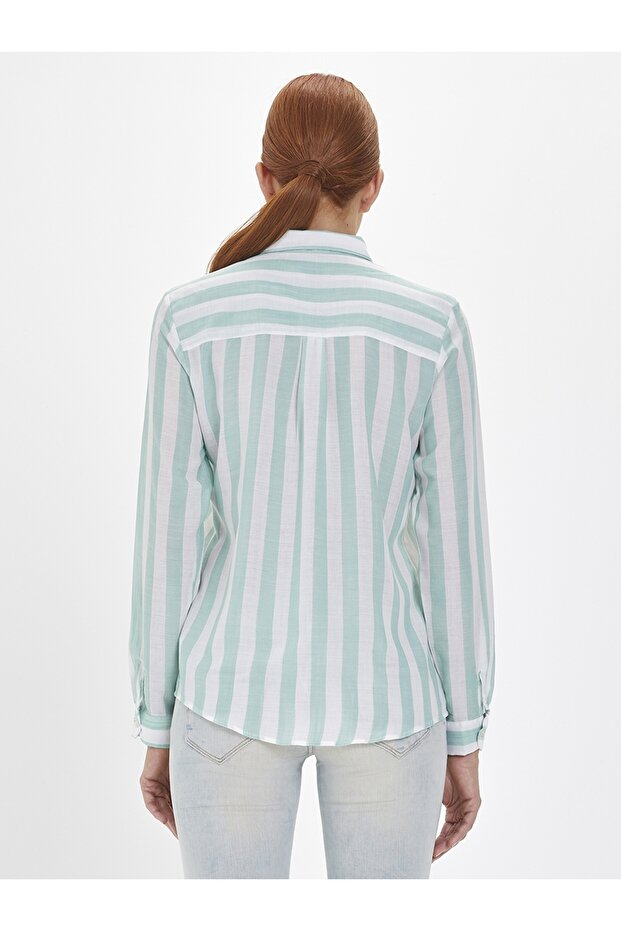 Regular Fit Kadın Gömlek U.kol - 3