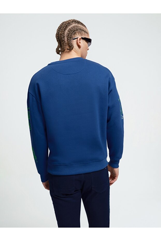 Oversize Erkek Sweatshirt - 4