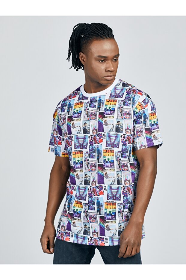 Oversize Fit Erkek Tshirt K.kol - 5