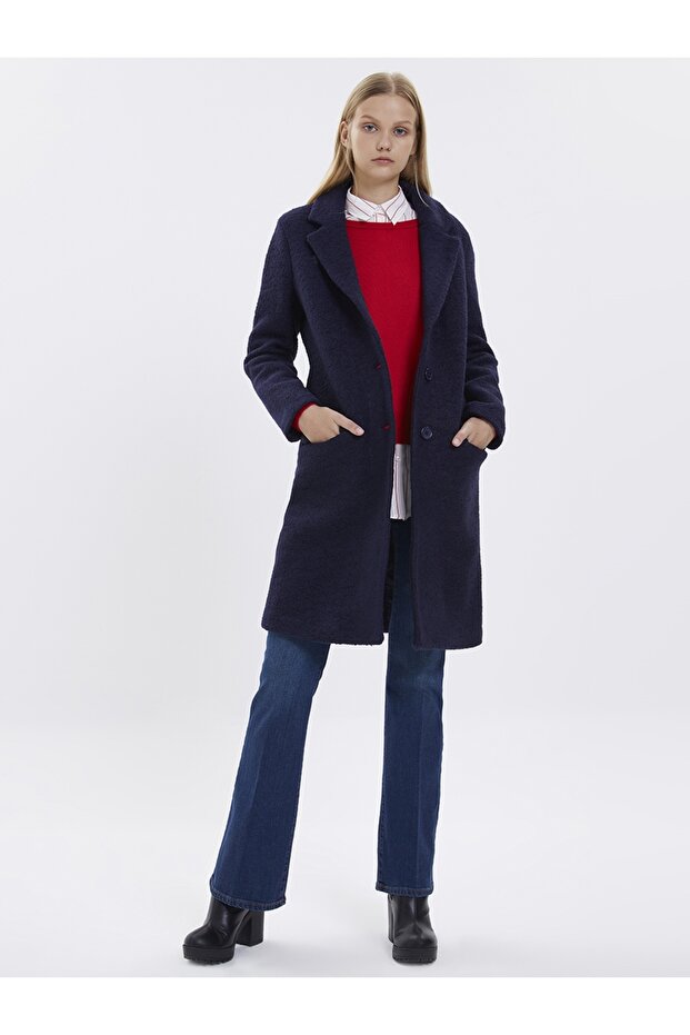 Regular Fit Kadın Kaban - 4