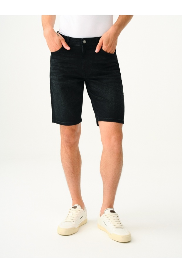 Slim Fit Erkek Şort - 2