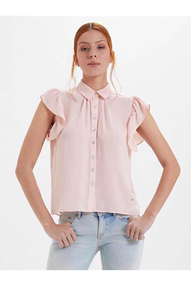 Regular Fit Kadın Gömlek K.kol - 1