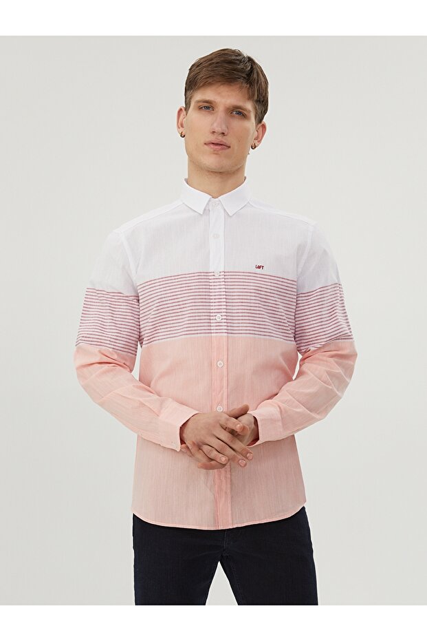 Regular Fit Erkek Gömlek U.kol - 1