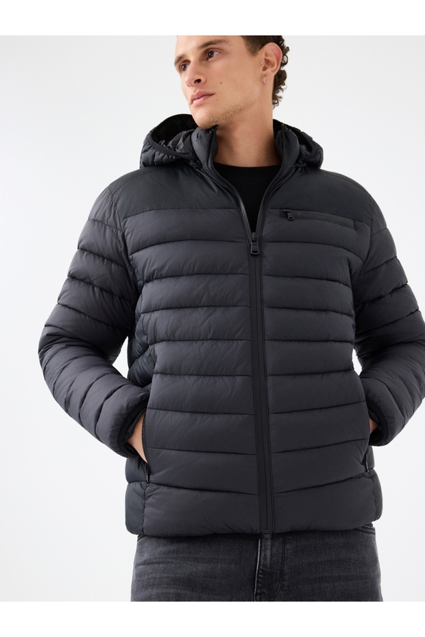 Regular Fit Erkek Mont - 5