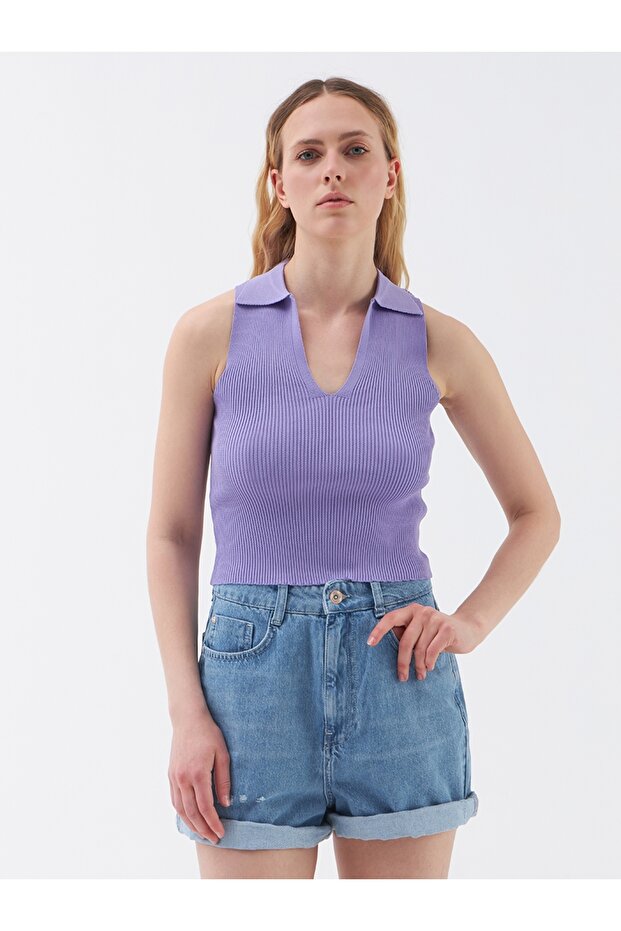 Long Crop Kadın Atlet - 1